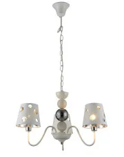 Biała nowoczesna lampa wisząca D220-Mavitz w sklepie Edinos.pl