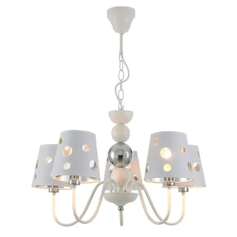 Biała nowoczesna lampa wisząca D221-Mavitz