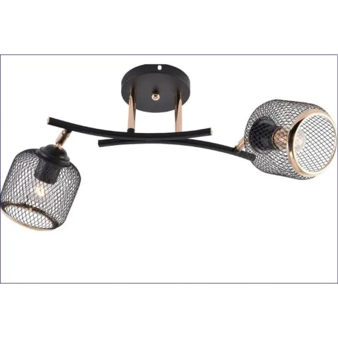 czarna lampa salonowa Hartona M025