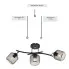 wymiary  lampy sufitowej Hartena m026