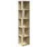 Zdjęcie produktu Narożny regał słupek dąb sonoma - Valero.