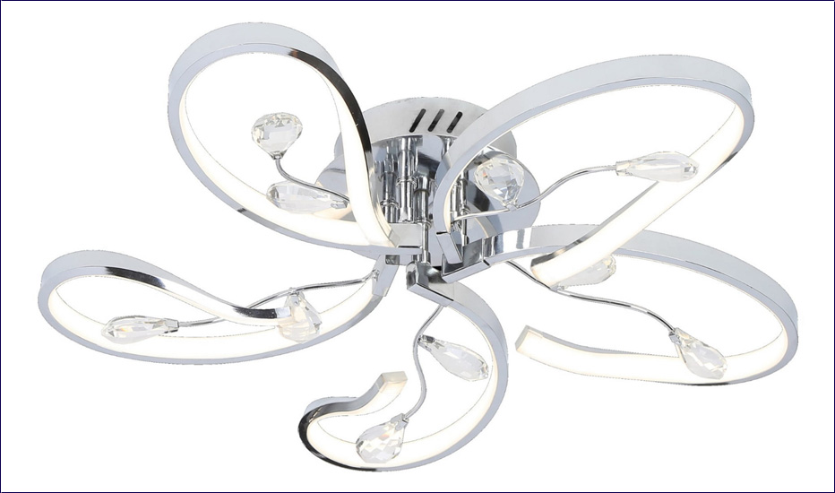Lampa salonowa piecioramienna Renzo