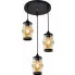 Nieregularna lampa wisząca w stylu glamour - M034 - Niras