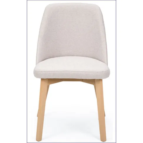 Zdjęcie jasnobeżowe krzesło kubełkowe do stołu Fima 8X | Edinos.pl