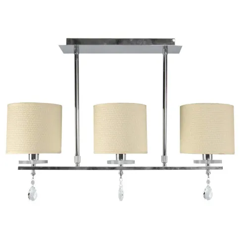 Kremowa potrójna lampa wisząca D227-Maveso