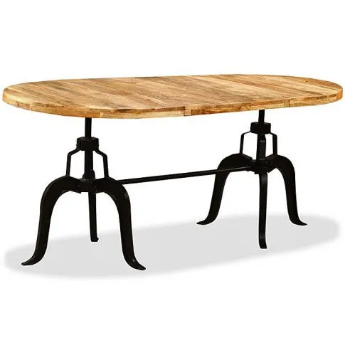 Fotografia Stół industrialny Cody 3C - mango z kategorii Kuchnia i jadalnia