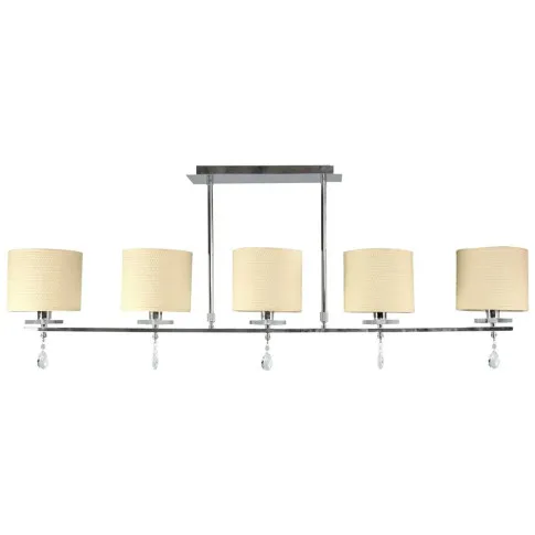 Kremowa lampa z abażurami D230-Maveso