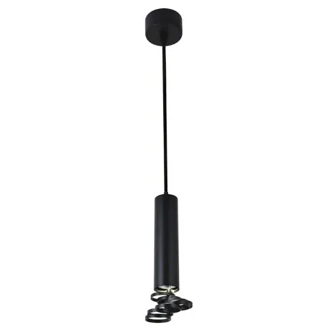 Czarna lampa wisząca D240-Exin