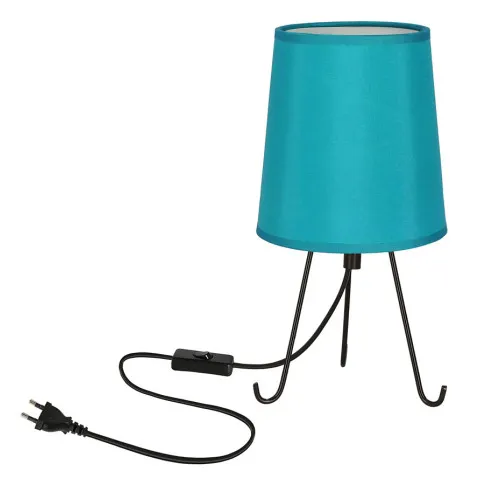 Niebieska lampa stołowa D246-Fiba