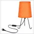 Pomarańczowa lampa stołowa D246-Fiba