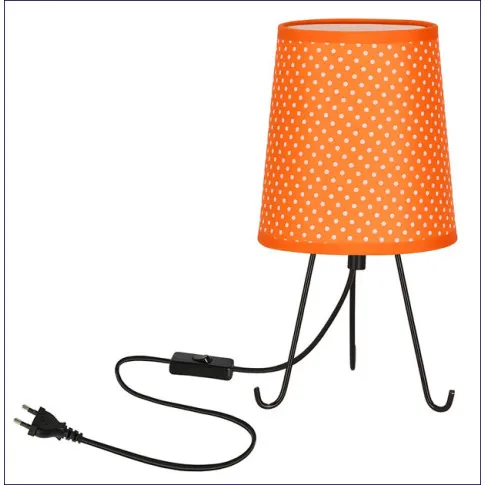 Pomarańczowa lampa stołowa D246-Fiba