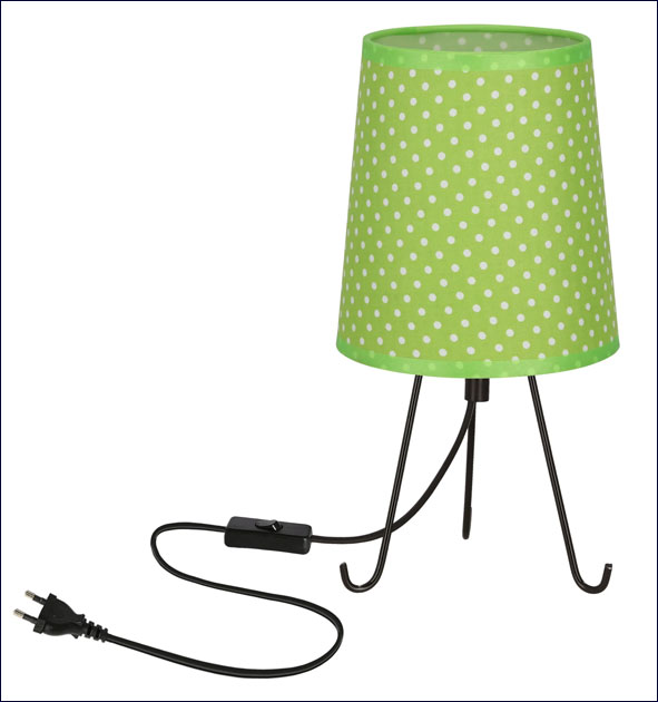 Zielona lampka stołowa D246-Kildi