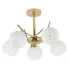 Złota lampa wisząca w stylu glamour - D249-Haiti