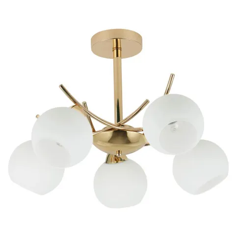 Złoto-biała lampa D249-Ilumox