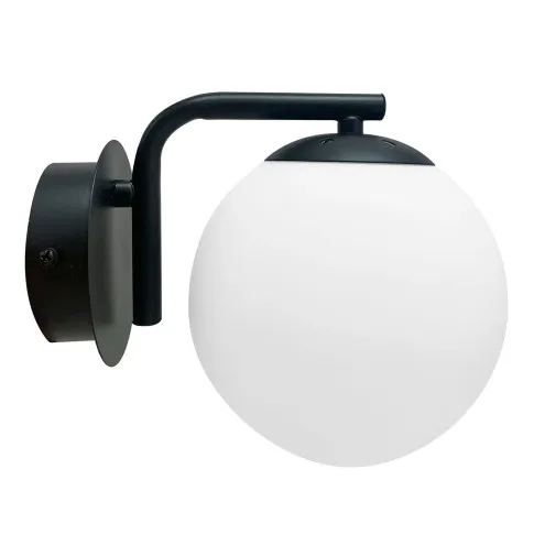 Czarny metalowy kinkiet D250-Vave