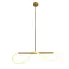 Złota modernistyczna lampa D252-Venillo