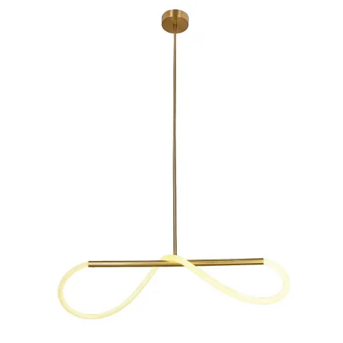 Złota modernistyczna lampa D252-Venillo
