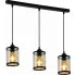 Potrójna lampa wisząca w stylu glamour - M036 - Deloss