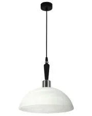 Wisząca biała lampa w nowoczesnym stylu - M038 - Grus w sklepie Edinos.pl