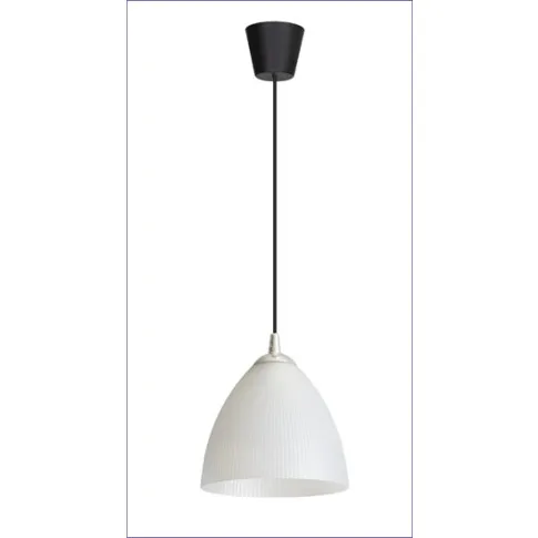 Biała lampa wiszaca nad stół M043