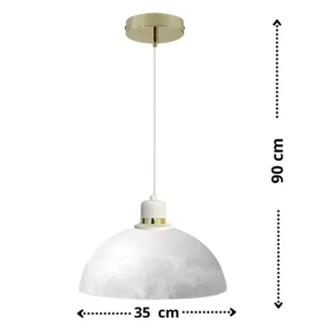 wymiary lampy nad stół M045