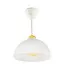 Biała nowoczesna lampa sufitowa - M044 - Romer