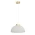 biała lampa do salonu Ilva M052