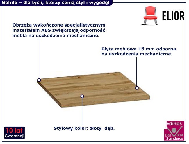 Blat łazienkowy 40 cm Olia 3X