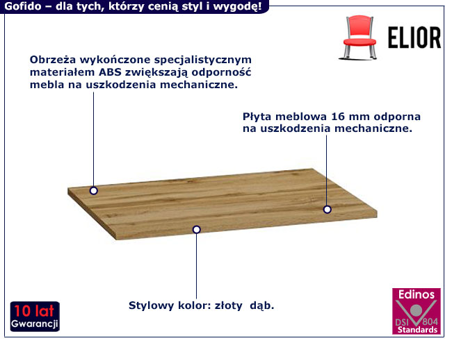 Blat łazienkowy 60 cm Olia 4X