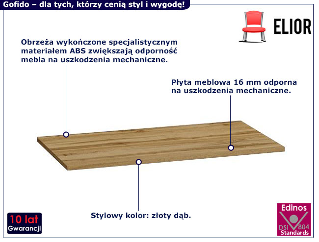 Blat łazienkowy 80 cm Olia 5X