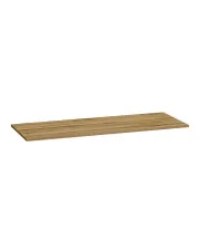 Blat łazienkowy pod umywalkę 120 cm złoty dąb - Gofido 7X w sklepie Edinos.pl
