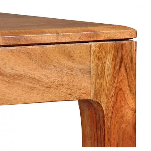 Fotografia Prosty rustykalny stół Shiner - akacja z kategorii Stoły