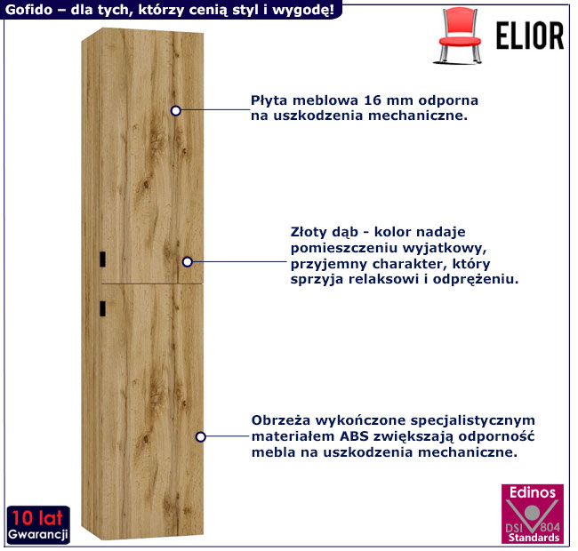Słupek łazienkowy Olia 12X