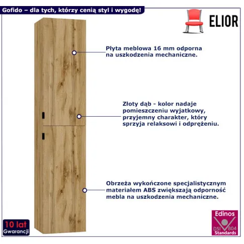 Wiszący regał do łazienki Gifido 12X