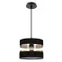 Czarna wisząca nowoczesna lampa - D253-Gronis