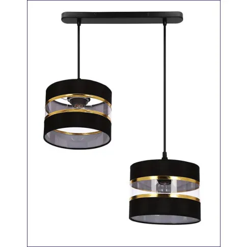 Czarna lampa D254-Gronis