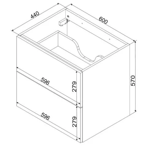 Wymiary szafki Ibefod 10X
