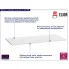 Bbiały blat 60 cm Hortif 4X