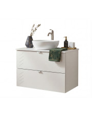 Wisząca szafka łazienkowa z szufladami 60 cm - Tiris 10X w sklepie Edinos.pl