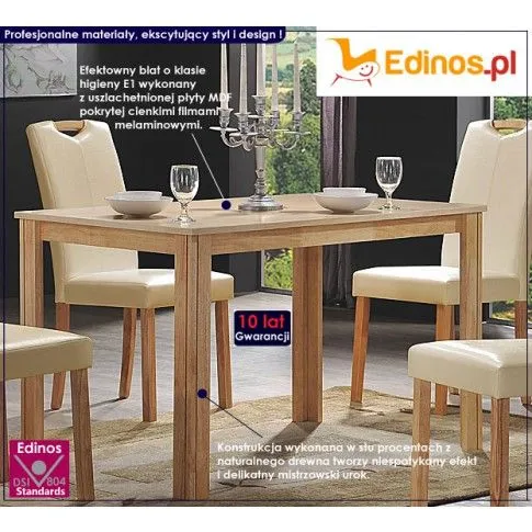 Fotografia Stół prostokątny York z kategorii Stoły