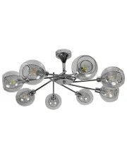 Nowoczesna chromowana lampa wisząca - D277-Gela w sklepie Edinos.pl