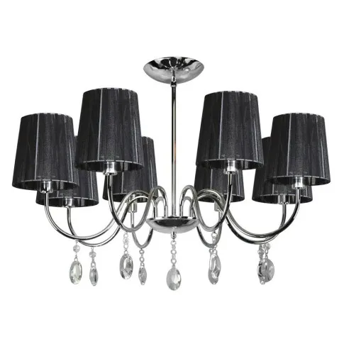 Czarna nowoczesna lampa wisząca D262-Gromes