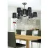 Czarna wisząca lampa D263-Gromes 