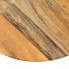 Fragment stolika barowego Eldness 3X utrzymany w brązowym kolorze