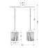 Wymiary lampy D265-Zifrel