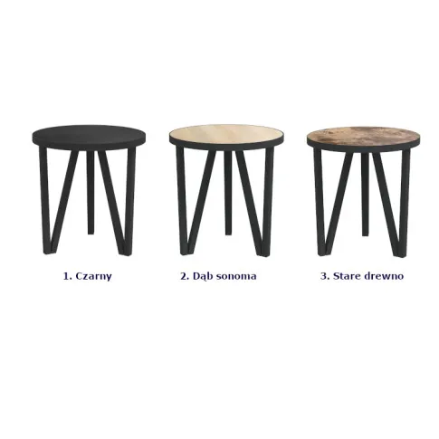 Kolory stolika kawowego Margino