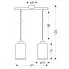 wymiary lampy D275 Evel