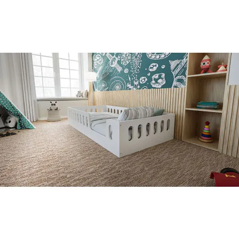 Prezentacja łóżka dla dziecka z barierkami Rifel 4X