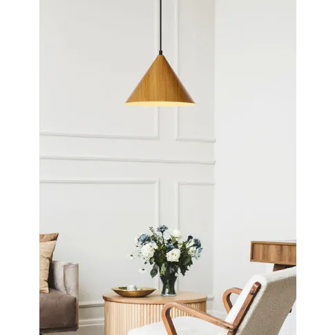 Wnetrze z lampa Querte jasny dab