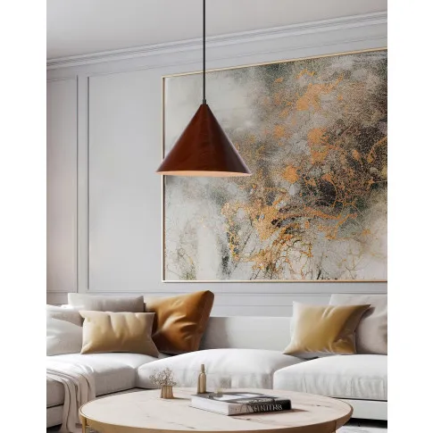 Fotografia DUNCA LAMPA WISZĄCA 32 CZARNY 1X40 E27 KLOSZ CIEMNY Digo z kategorii Oświetlenie